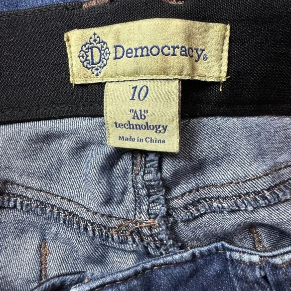 Democracy Ab Technology Skinny Jeans Size 10 - Picture 4 of 9